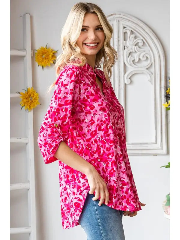 Popping Pink Top