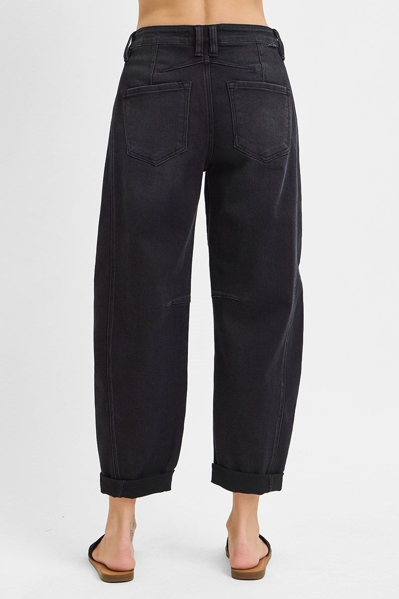 Risen Boyfriend Barrel Jean