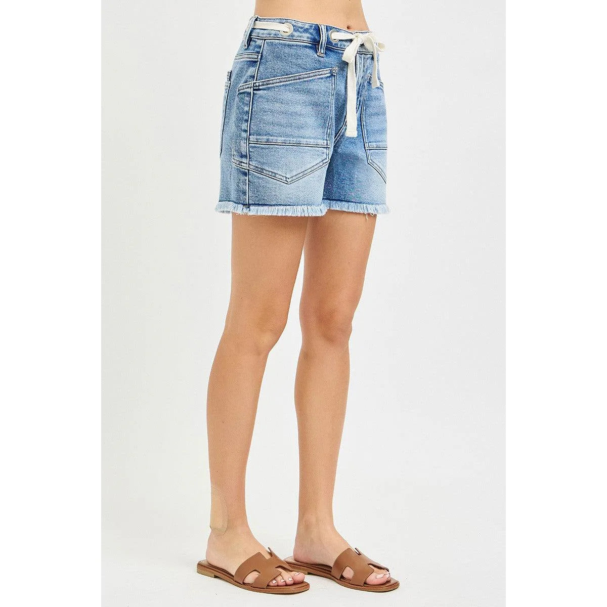Risen Eyelet Tie Waist Short 6417