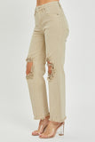 Sand Cropped Jeans