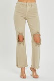 Sand Cropped Jeans