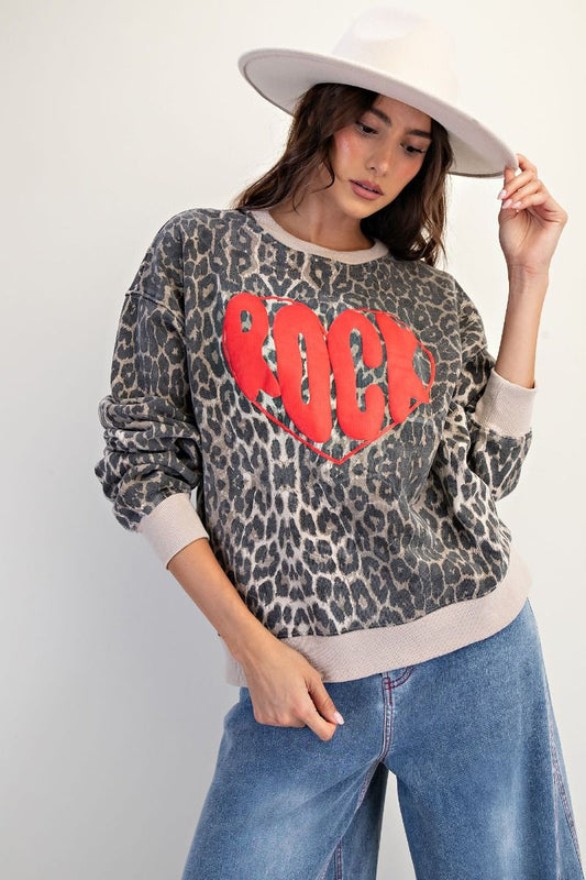 Rock Leopard Top