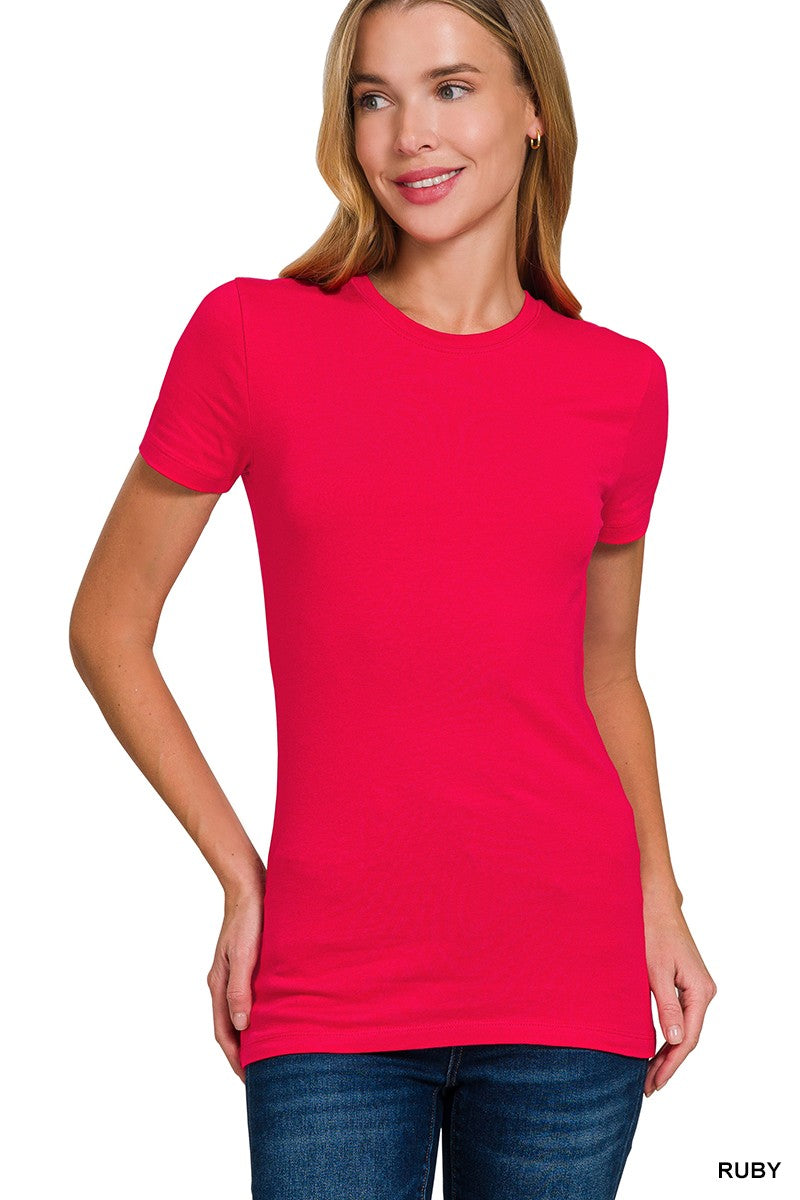 Basic Crew Neck Tee