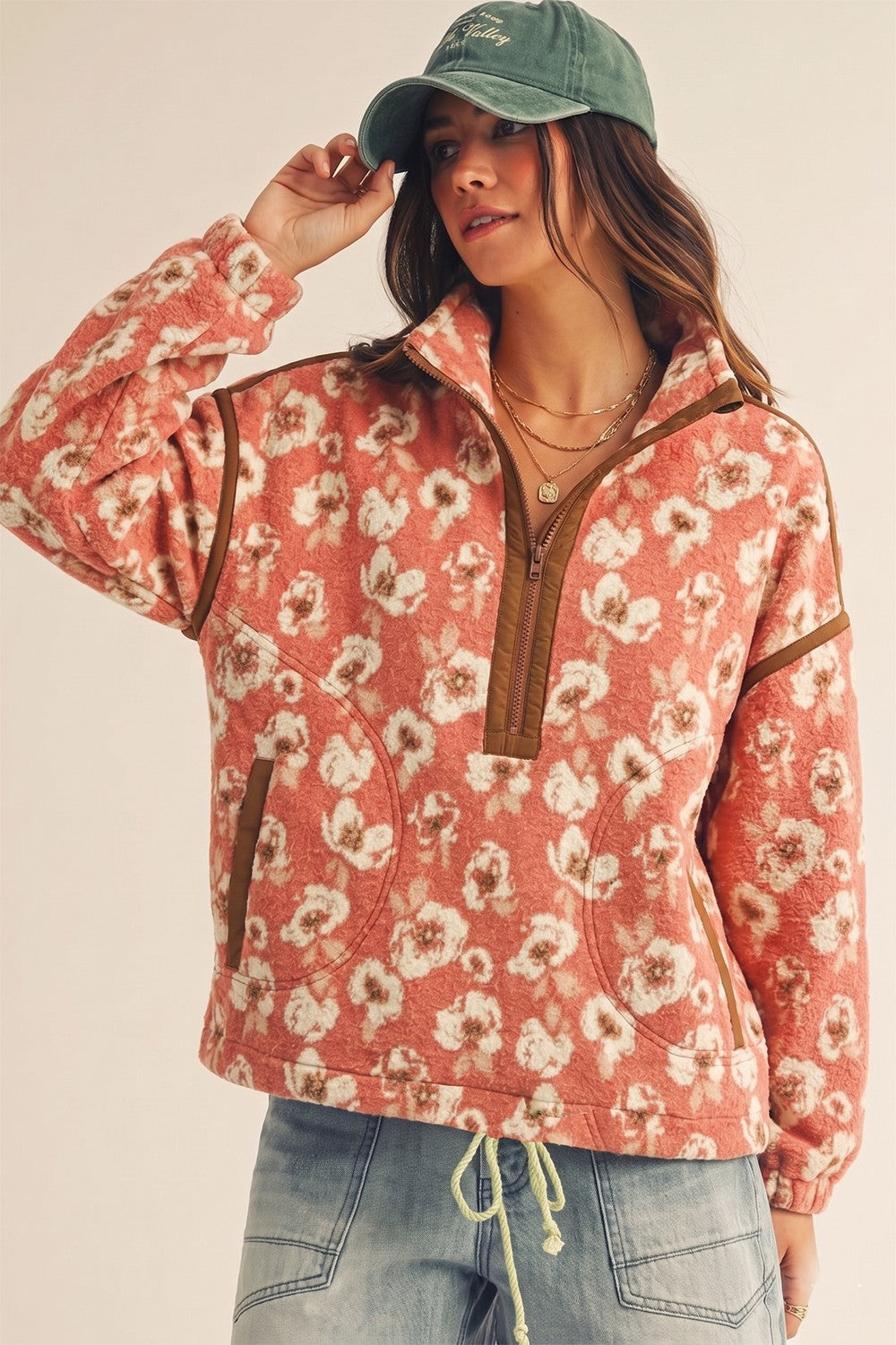 Vintage Bloom Pullover