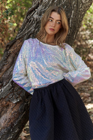 'Fantasy Sequin Top