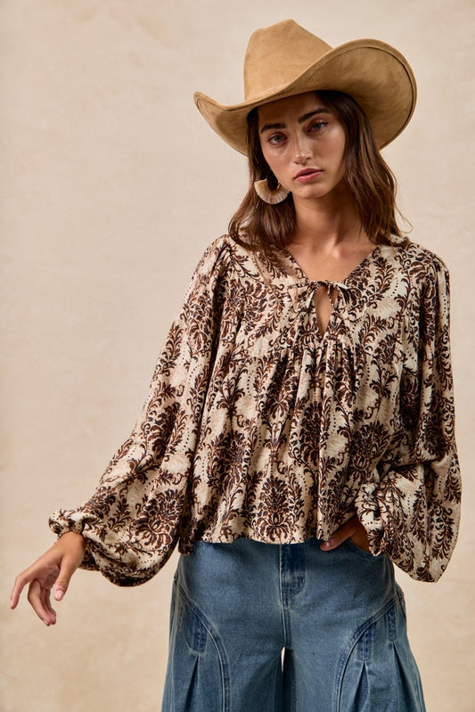 Fall Boho Top