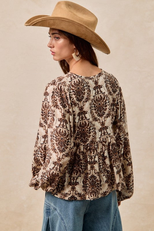 Fall Boho Top