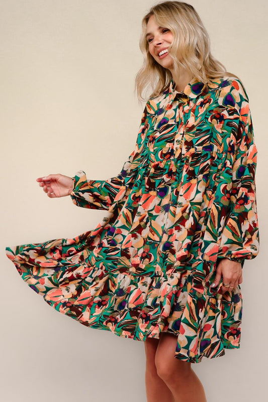 Flowy Floral Dress