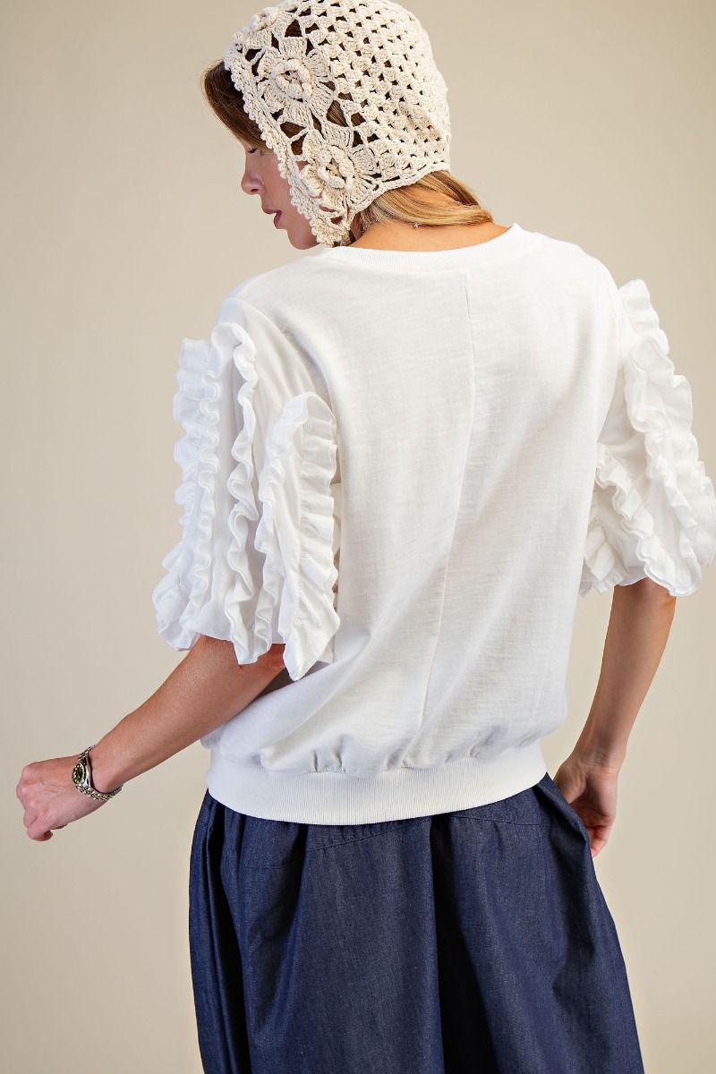 All the Ruffles Top