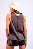 Raw Edge Tank