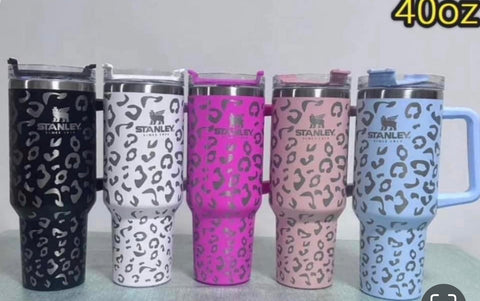 Leopard insulated cups