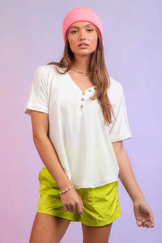 Button For Days Top